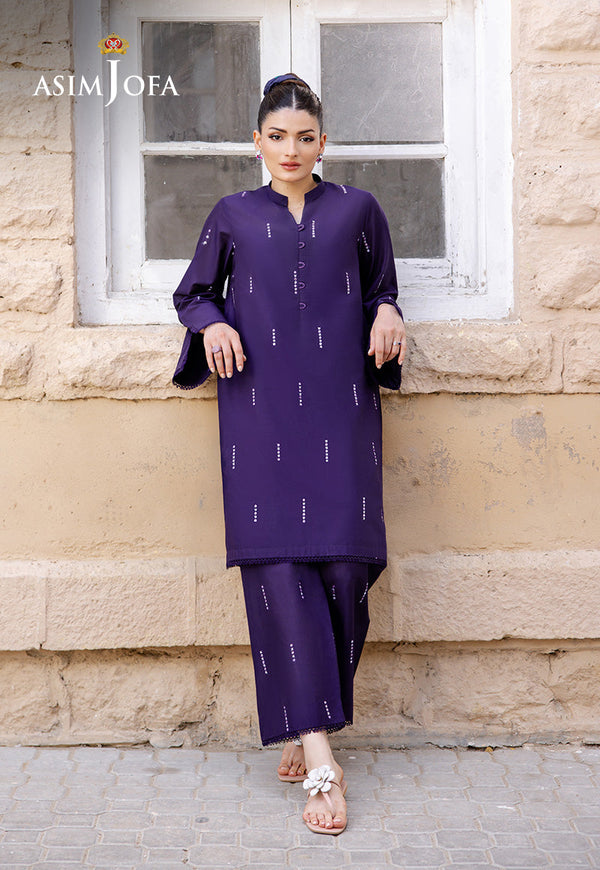 AJPB-185 EMBROIDERED CAMBRIC STITCHED 2PCS