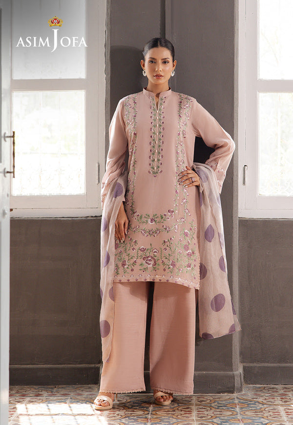 AJPB-223 EMBROIDERED PAPER COTTON STITCHED 3PCS