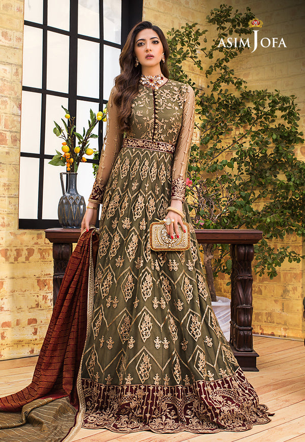 AJLE-06 EMBROIDERED NET 2 PCS