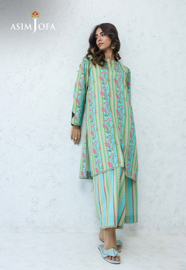 AJPB-204 PRINTED CAMBRIC STITCHED 2PCS-XL