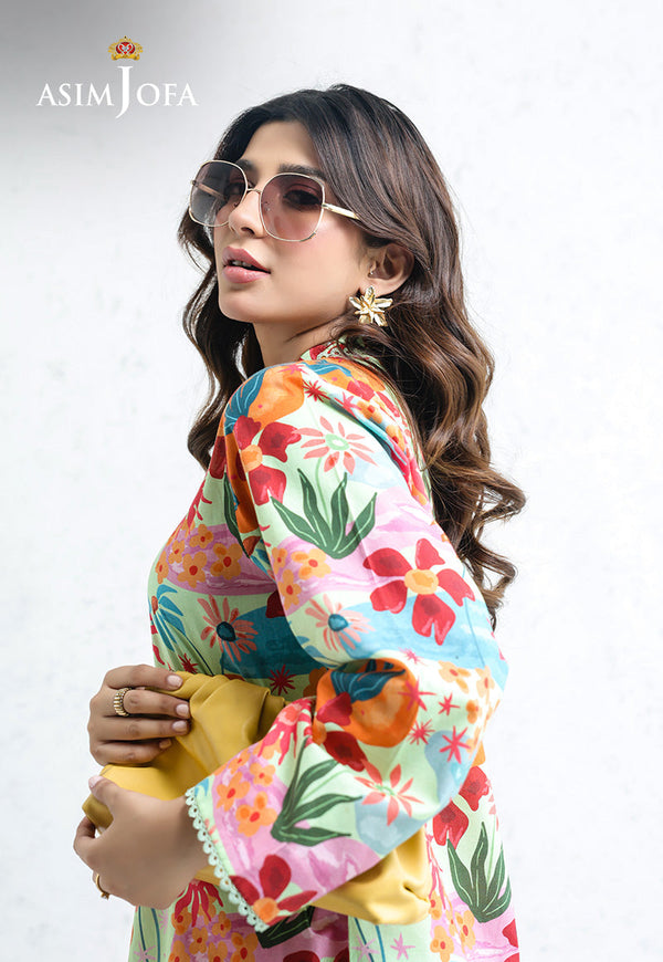 AJPB-203 PRINTED CAMBRIC STITCHED 2PCS-XL