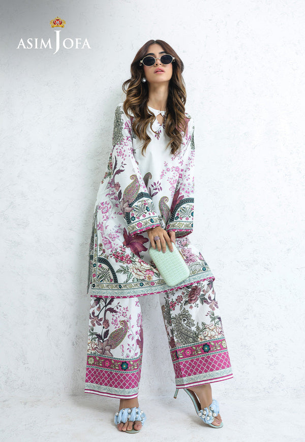 AJPB-216 PRINTED CAMBRIC STITCHED 2PCS-L