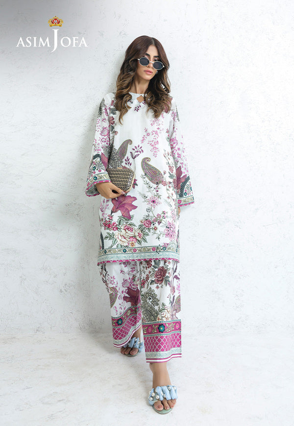 AJPB-216 PRINTED CAMBRIC STITCHED 2PCS-S