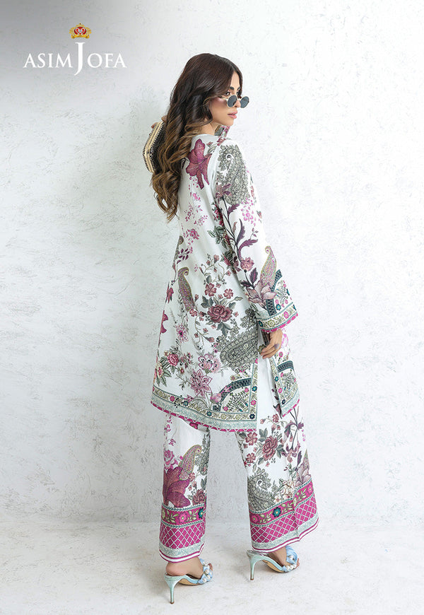 AJPB-216 PRINTED CAMBRIC STITCHED 2PCS-M
