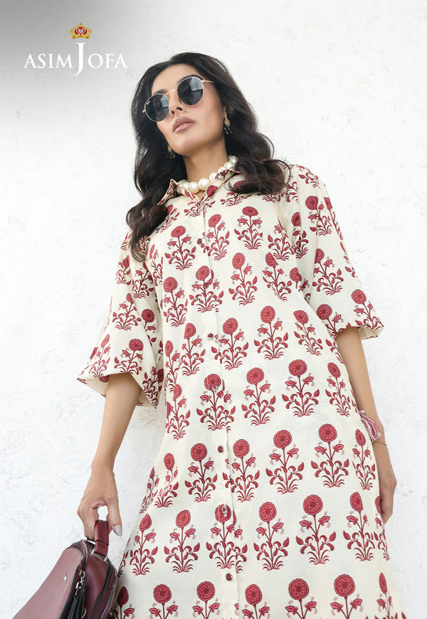AJPB-209 PRINTED CAMBRIC STITCHED 2PCS-L