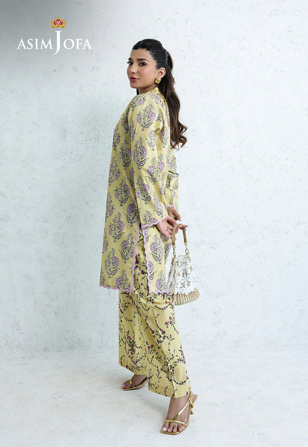 AJPB-205 PRINTED CAMBRIC STITCHED 2PCS-M