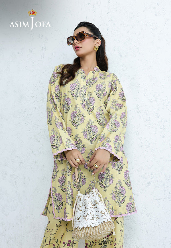 AJPB-205 PRINTED CAMBRIC STITCHED 2PCS-XL