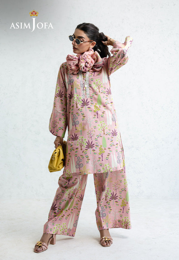 AJPB-218 PRINTED CAMBRIC STITCHED 3PCS-L