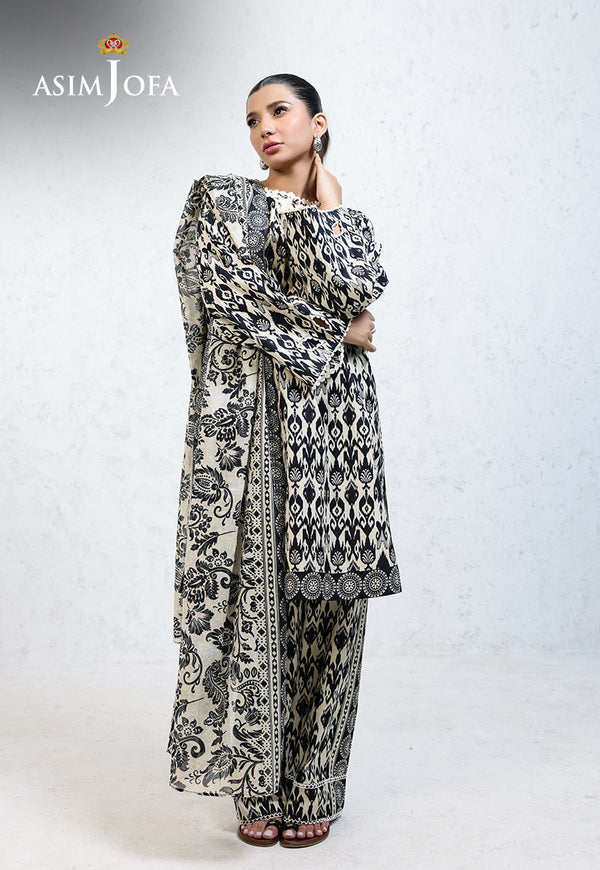 AJPB-228 PRINTED CAMBRIC STITCHED 3PCS