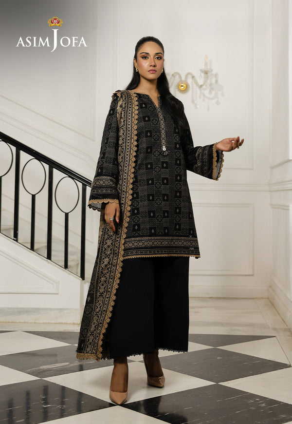 AJMCH-07 PRINTED LAWN UNSTITCHED 3 PCS