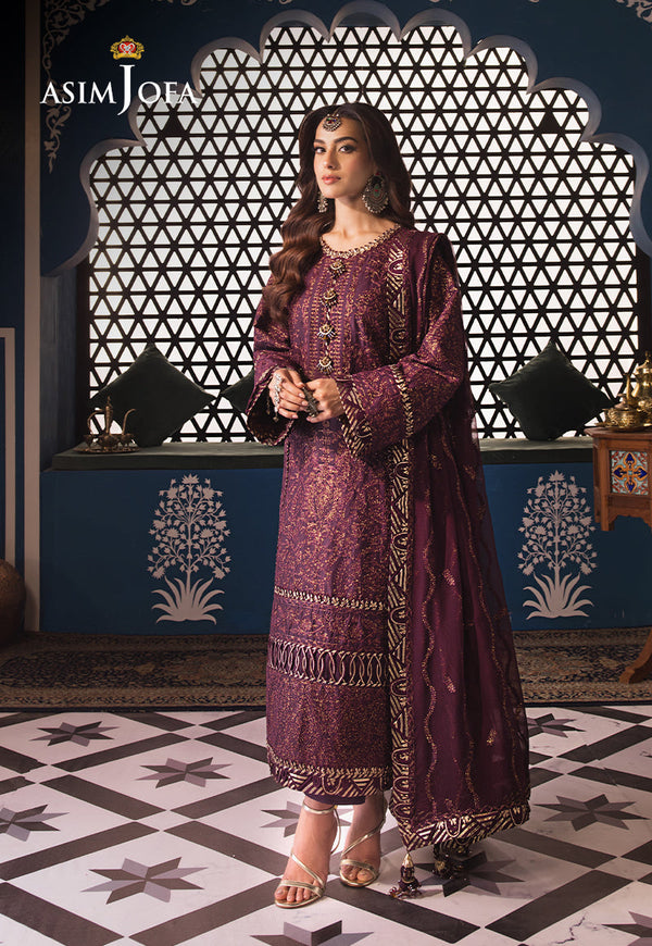 AJFI-06 EMBROIDERED LAWN 3 PCS