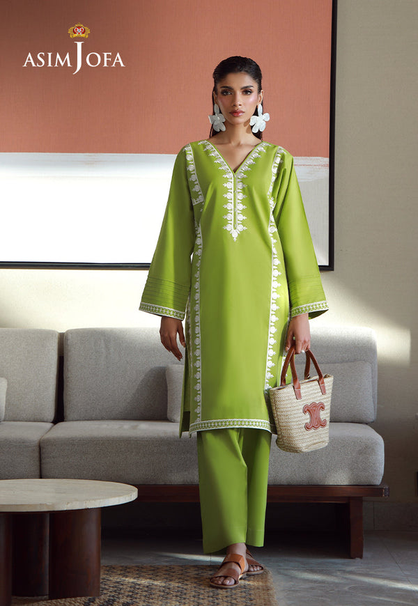 AJPB-129 EMBROIDERED CAMBRIC 2 PCS M