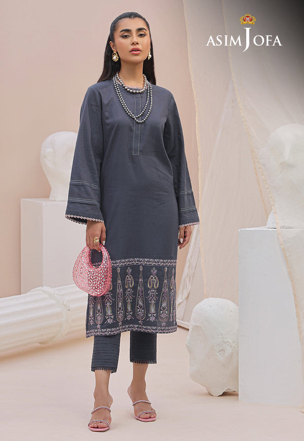 AJWS-08 (1-PC) EMBROIDERED SELF JACQUARD 1 PC