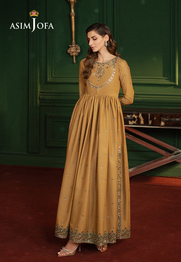 AJPF-20 EMBROIDERED BOSKI SILK 2 PCS