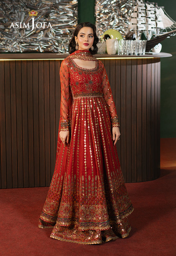 AJPF-32 EMBROIDERED NET 3 PCS