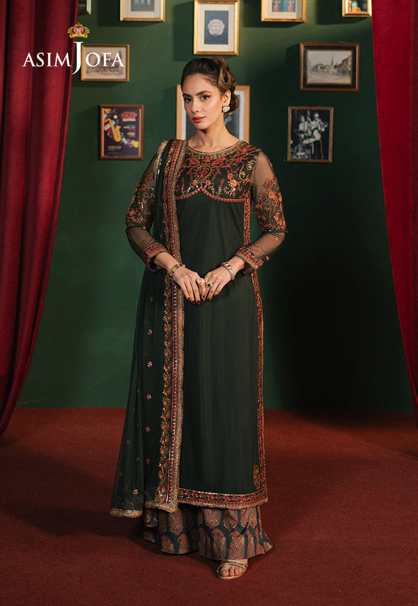 AJPF-08 EMBROIDERED NET 3 PCS